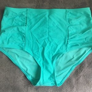 Aerie High Waisted Swim Bottoms